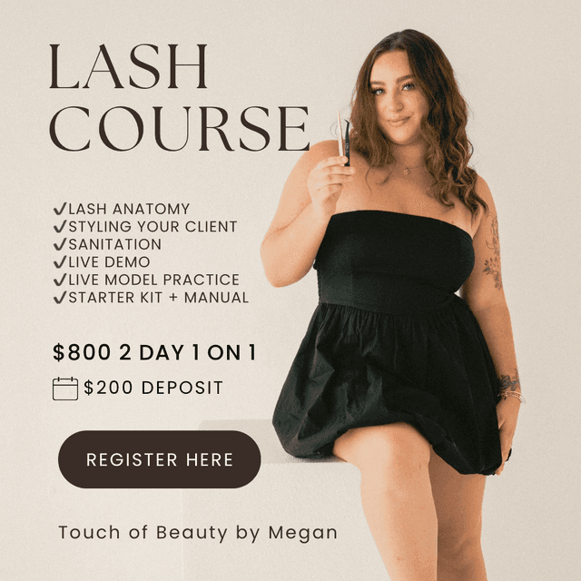 Classic Lash Course at Touch of Beauty in Stuart, FL